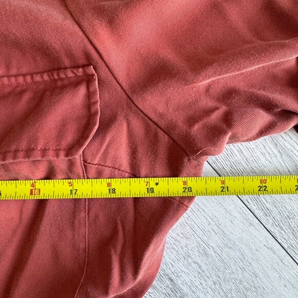 Simons | Icone Rust Lyocell Wide Leg Utility Jumpsuit - Size L - Picture 14 of 15